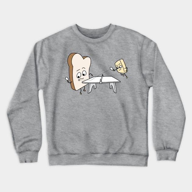 Bread & Butter Crewneck Sweatshirt by grodek